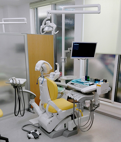 田中ファミリー歯科、治療椅子